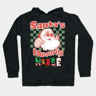 Santa's Favorite Nurse Hoodie